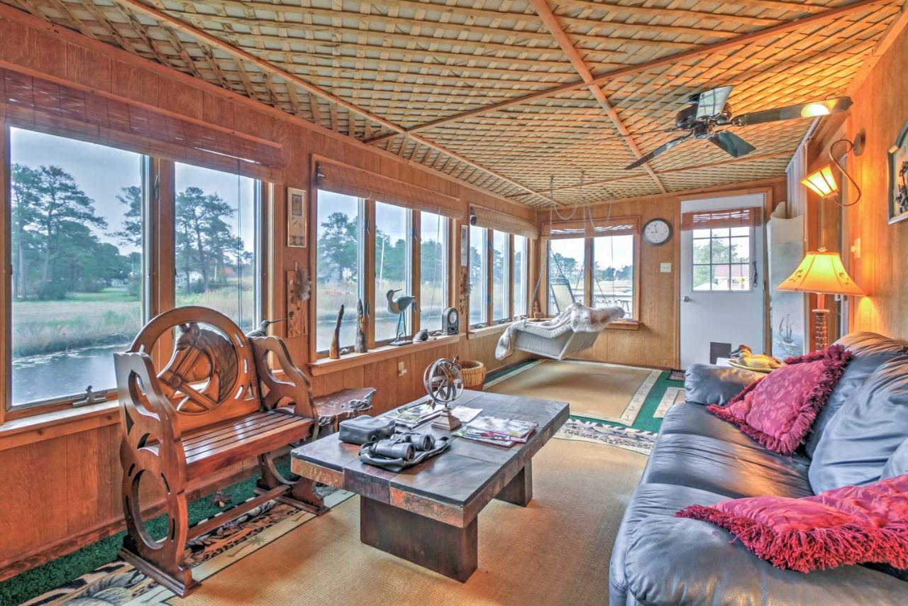 Quaint Chincoteague Island Hideaway With 2 Porches! Villa Luaran gambar